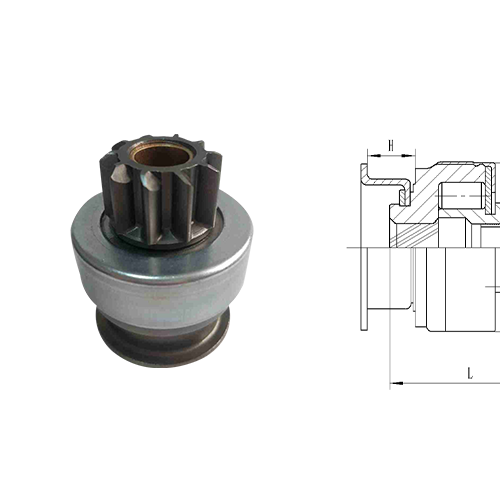 GL0102 STARTER DRIVE For CW 10-Tooth 8-Spline Starter Units (45.2/27.8/12/44.7)
