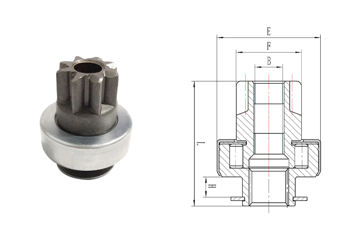 GL0104 STARTER DRIVE