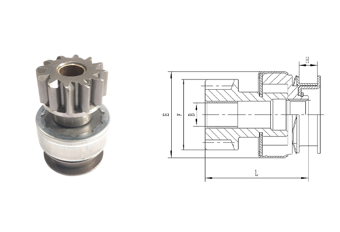 GL0108 STARTER DRIVE