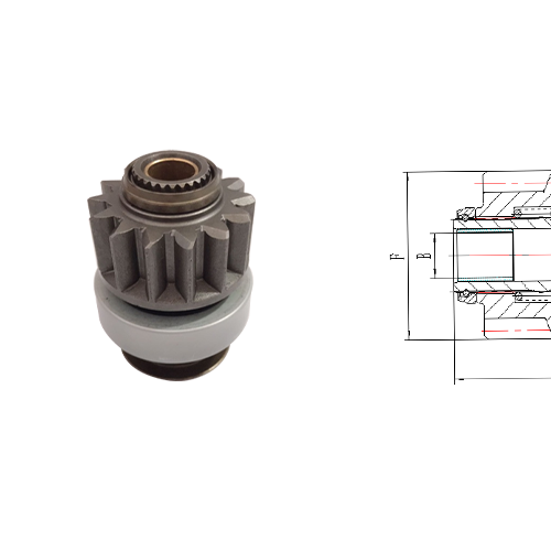 GL0112 STARTER DRIVE For Subaru Impreza 1.6 AWD GP