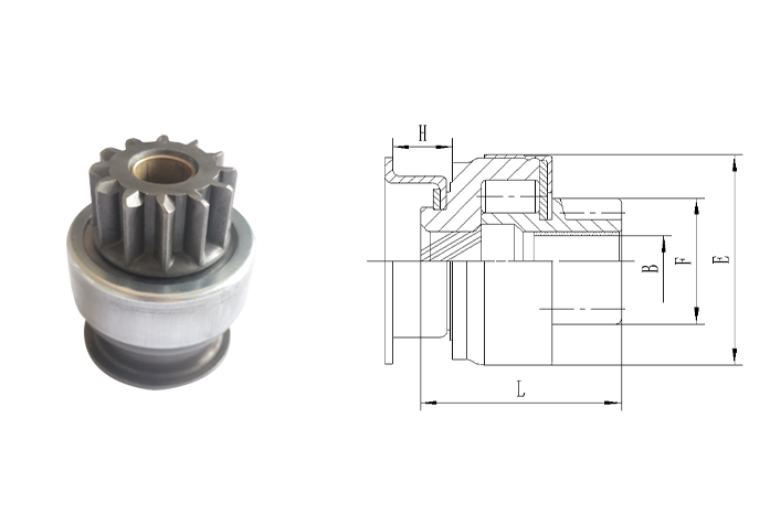 GL0113 STARTER DRIVE