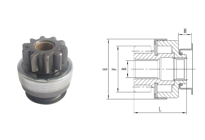 GL0115 STARTER DRIVE
