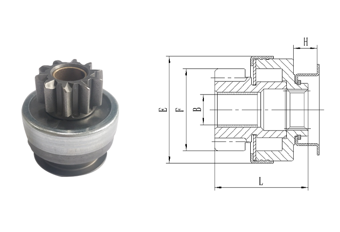 GL0116 STARTER DRIVE