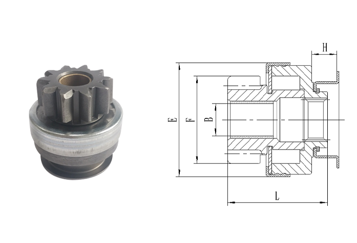 GL0117 STARTER DRIVE