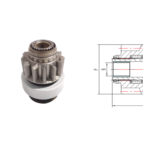 GL0122 STARTER DRIVE 438000-2160 For Toyota CROWN 2.0T