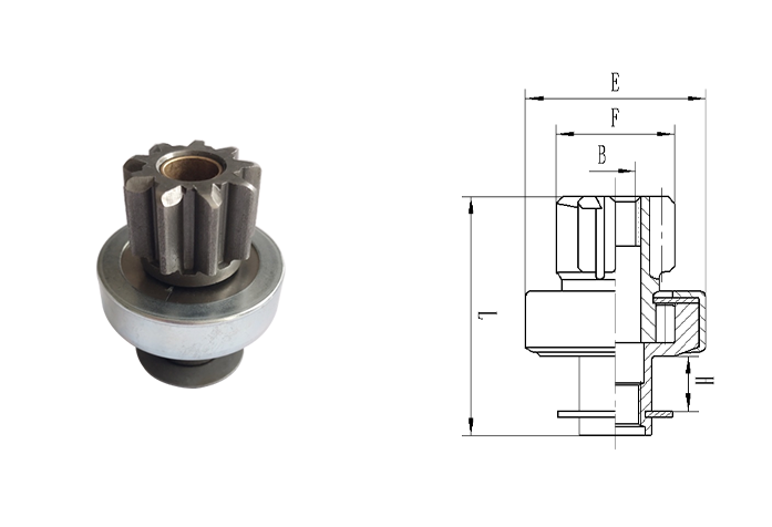 GL0124 STARTER DRIVE
