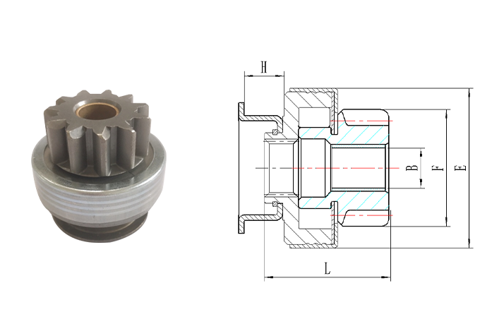 GL0132 STARTER DRIVE