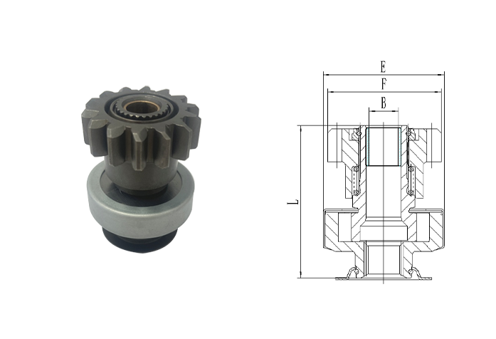 GL0133 STARTER DRIVE