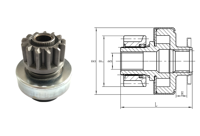 GL0134 STARTER DRIVE