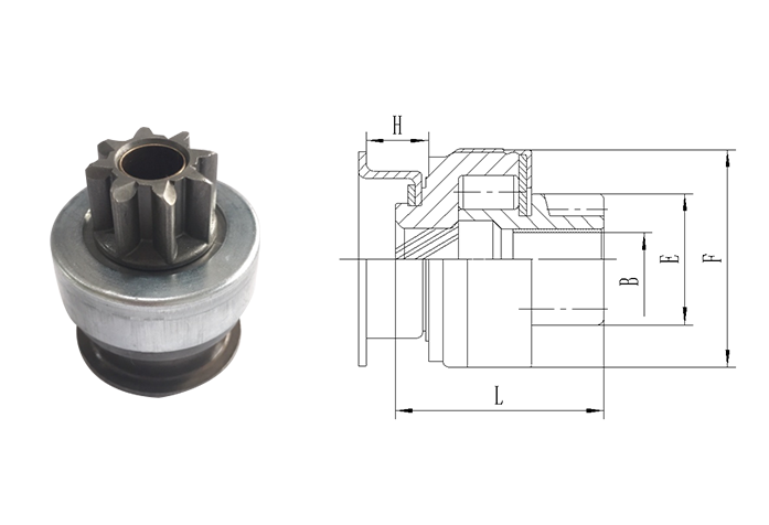 GL0139 STARTER DRIVE