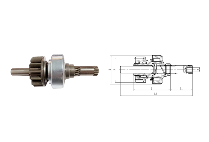 GL0143 STARTER DRIVE