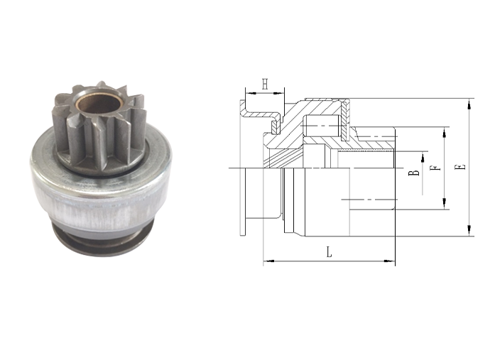 GL0146 STARTER DRIVE