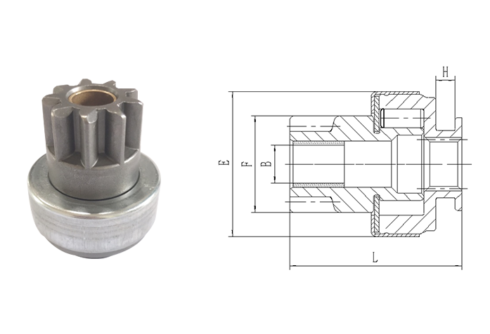 GL0147 STARTER DRIVE