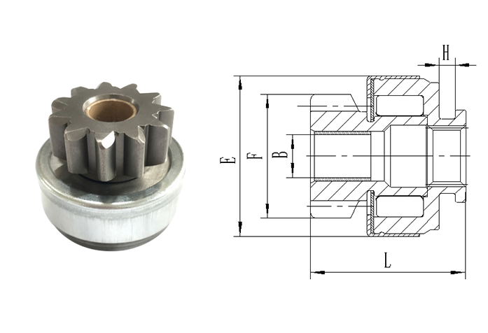 GL0148 STARTER DRIVE
