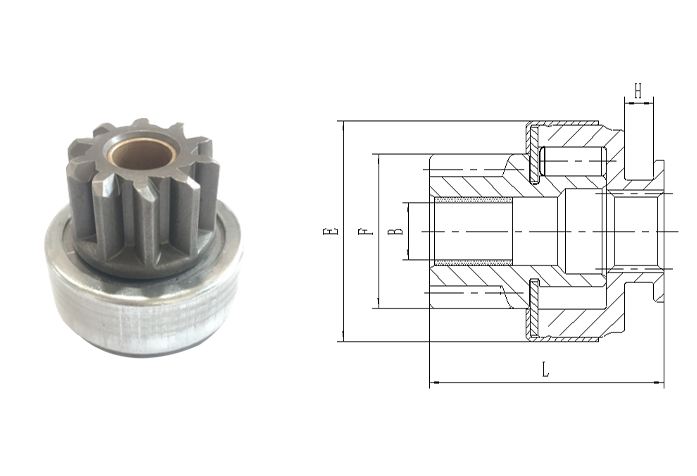 GL0153 STARTER DRIVE