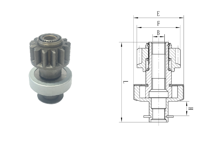 GL0154 STARTER DRIVE