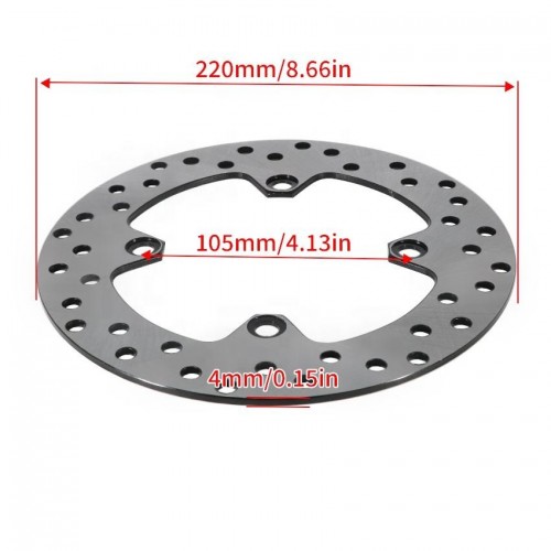 Motorcycle Brake Rotor Disc for Honda 43351-KZ1-770 XR250R CRF230L XL250 CRM250 XR250 XR400 XR400 XR600picture2