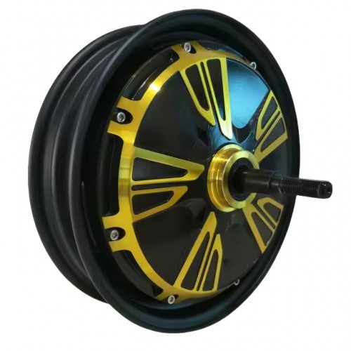 12-inch 48V 60V 96V Drum Brake Brushless Electric Bicycle Hub Motor BLDC Motorpicture3