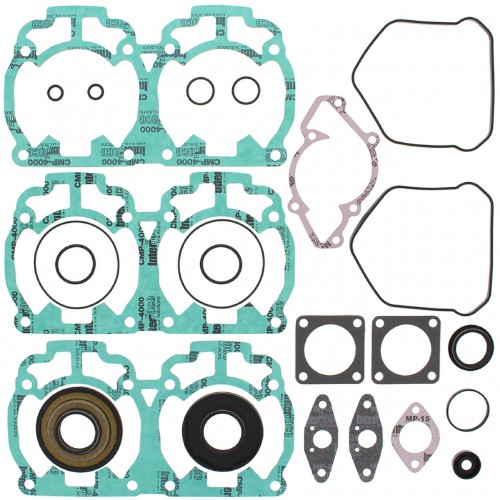 Gasket Kit with Oil Seals for Ski-Doo MX Z X 440 LC 1999 440cc