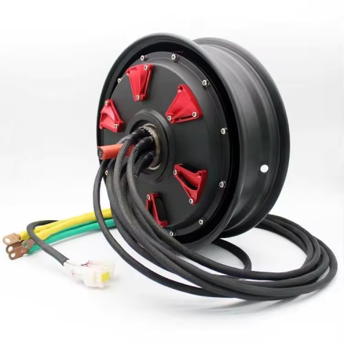 High Power 12 Inch 10KW Motor Motor for Motorcycles 72v BLDC Brushless Hub Motorpicture2