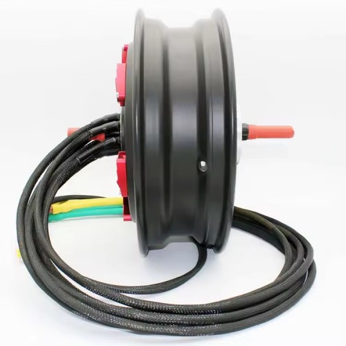 High Power 12 Inch 10KW Motor Motor for Motorcycles 72v BLDC Brushless Hub Motorpicture4