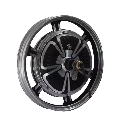 16 inch 500W 48V 60V 72V Gearless Brushless Electric Motorcycle Hub Motor BLDCpicture3