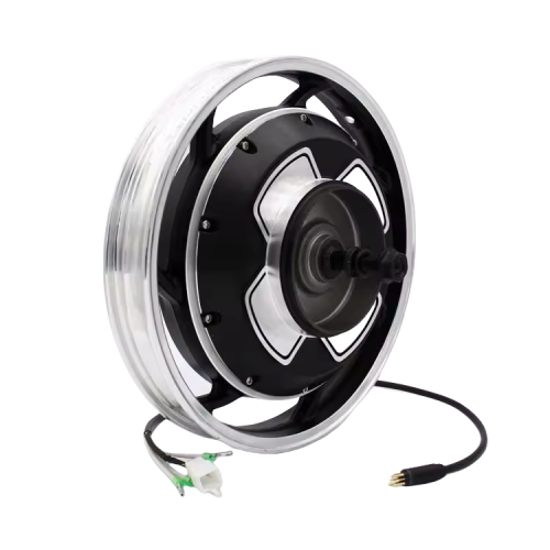 16 inch 500W 48V 60V 72V Gearless Brushless Electric Motorcycle Hub Motor BLDCpicture4