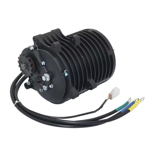 DC Hub Motor 138 70H 72V 5500W Intermediate Drive Motor Electric ATV dirtbikepicture3