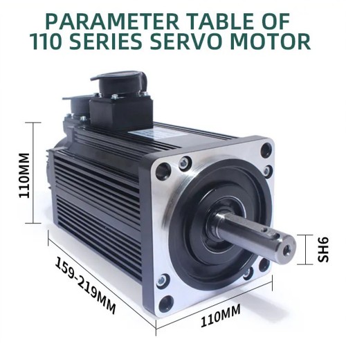 110ST 220V AC Servo Motor 3000RPM Matched Driver 1.8KWpicture3