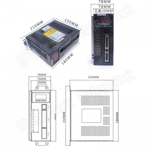 110ST 220V AC Servo Motor 3000RPM Matched Driver 1.8KWpicture4