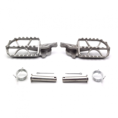 Motorcycle Stainless Steel Footrest Footpeg Pedal for HONDA CRF250R CRF450R CRF450RXpicture3