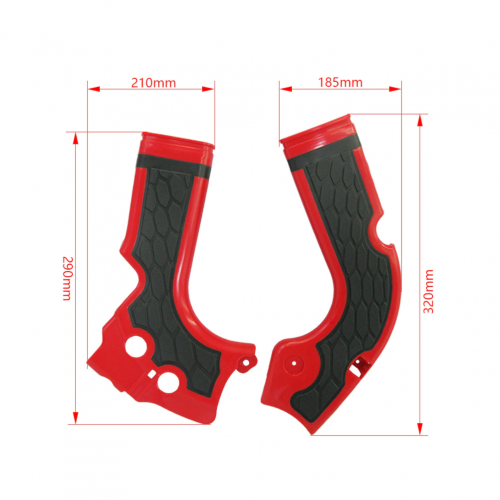 Motorcycle Plastic Frame Guard Dirt Bike Motocross X-Grip Protection Cover for HONDA CRF250R 2014-2017 CRF450R 2013-2016picture4
