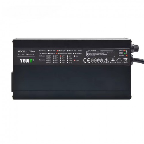 Lead Acid Lithium Ion Electric Scooter 110/220 Volt Battery Charger DC 240wpicture3