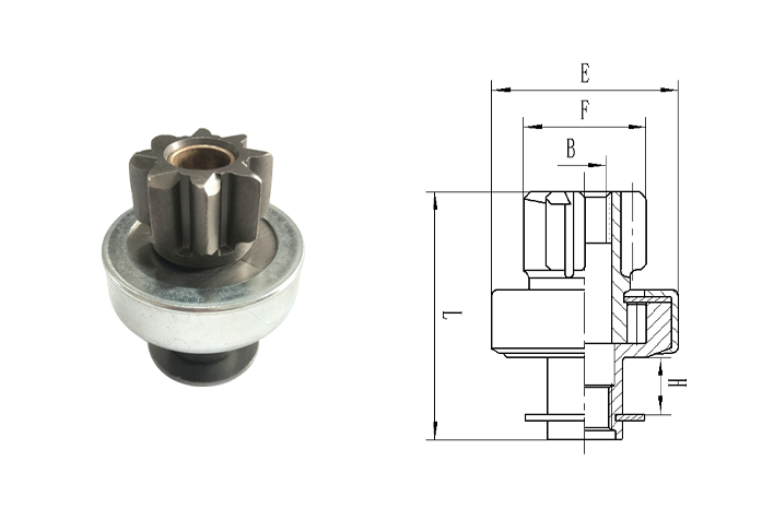 GL0156 STARTER DRIVE