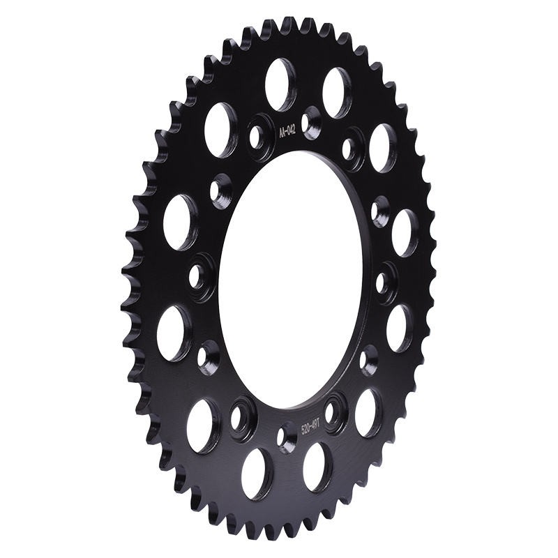 Motorcycle Spare Parts Carburizing Steel Rear Sprocket 520-49T for Honda CRF250 CRF450