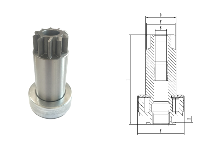 GL0159 STARTER DRIVE