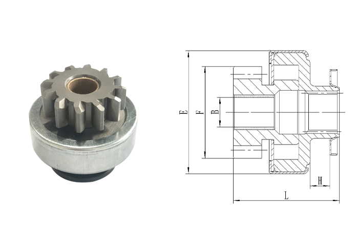 GL0163 STARTER DRIVE