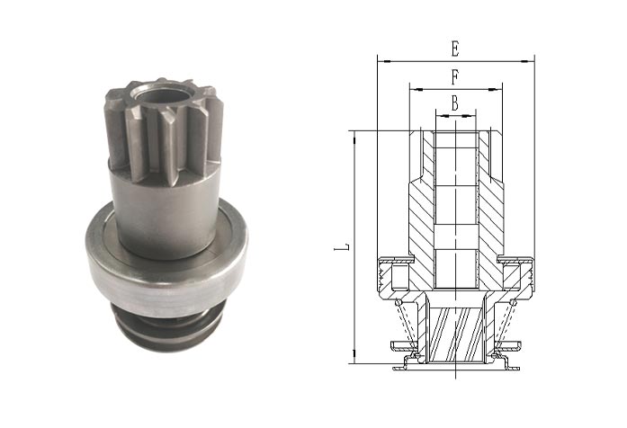 GL0167 STARTER DRIVE