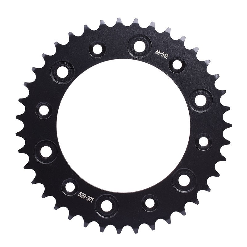 Carburizing Steel Rear Sprocket 520-39T for Honda CRF250 XL250 XR250 CRF230 XR250 Motorcycle Spare Parts