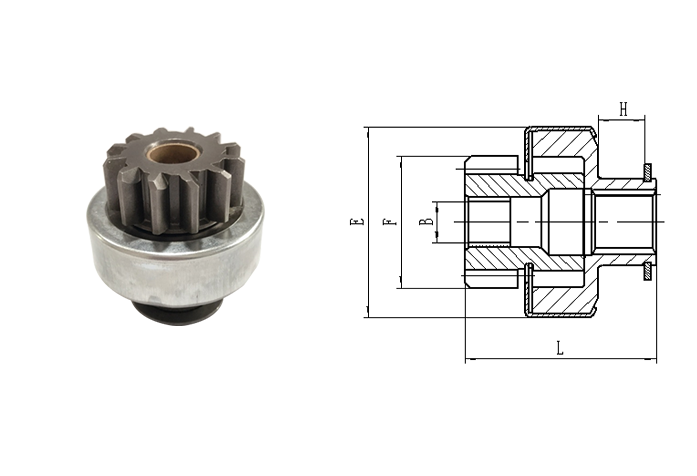 GL0168 STARTER DRIVE