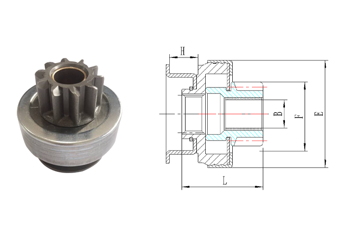 GL0169 STARTER DRIVE