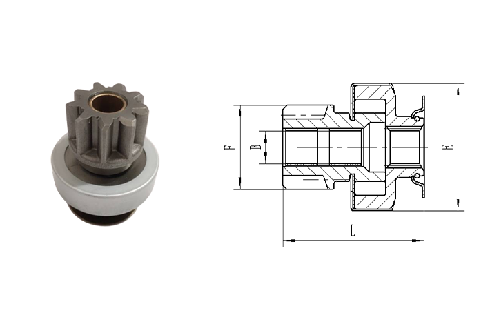 GL0170 STARTER DRIVE