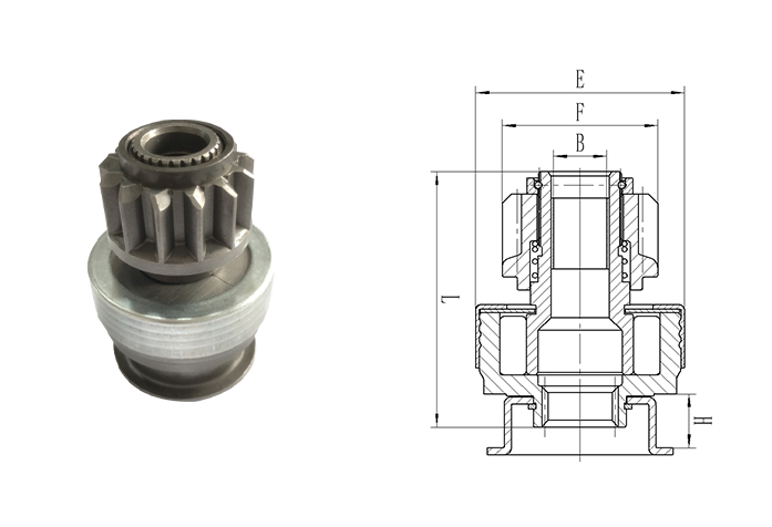 GL0171 STARTER DRIVE