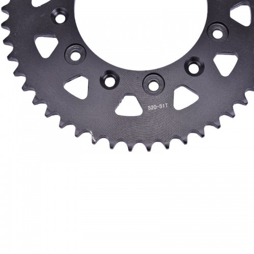 Steel 51T CRF 250 Motorcycle Rear Sprocket for HONDA CRF250picture2