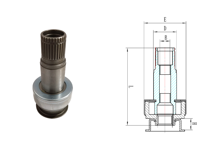 GL0172 STARTER DRIVE