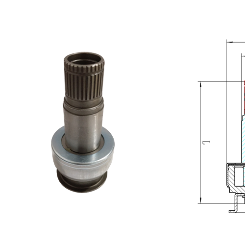 GL0172 STARTER DRIVE 54-8325, M191T13471, 1.010712.0