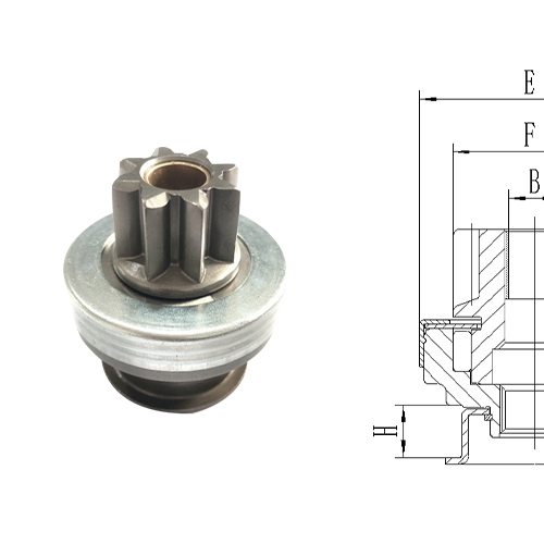 GL0176 STARTER DRIVE QDJ1308