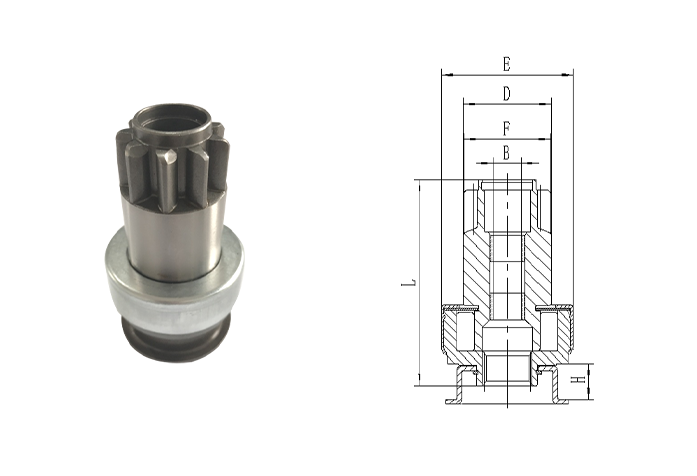 GL0177 STARTER DRIVE