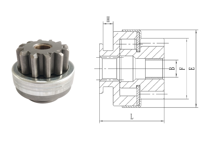 GL0182 STARTER DRIVE