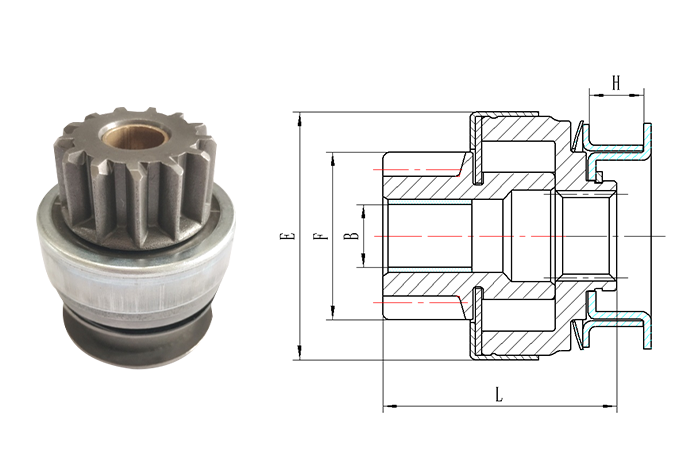 GL0188 STARTER DRIVE